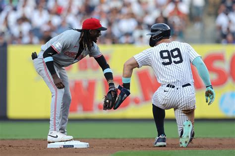 Yankees, Reds announce starting lineups for Wednesday night at .